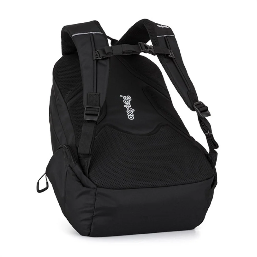 Študentský batoh OXY ZERO Black White čierno-biely