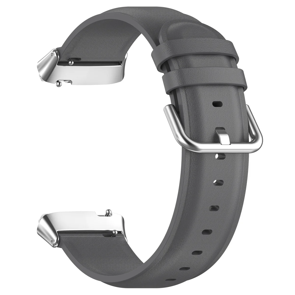 BStrap Leather remienok na Xiaomi Redmi Watch 3 Active / Lite gray