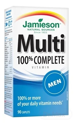 JAMIESON MULTI COMPLETE PRE MUŽOV 1×90 tbl, pre mužov