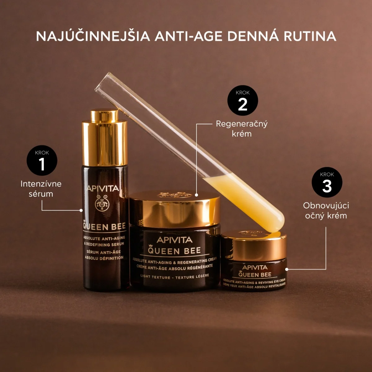 APIVITA Queen Bee Age Defense LIGHT Cream, 50ml 1×50 ml, ľahký výživný anti-age krém