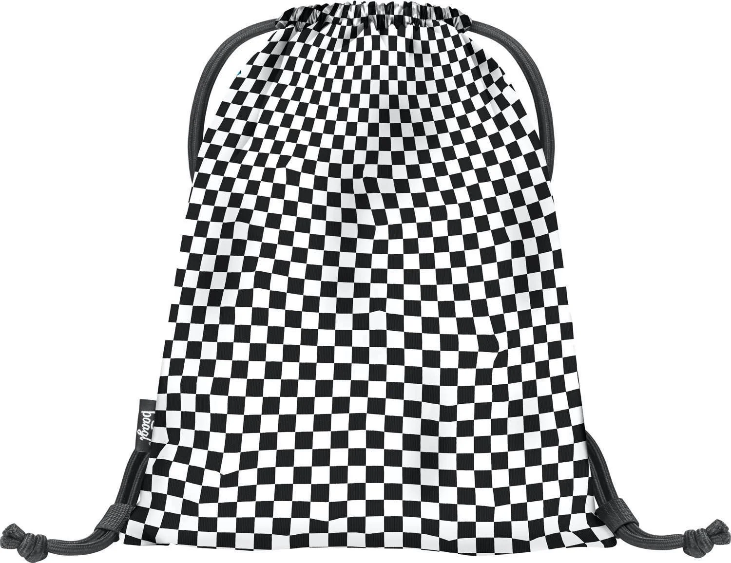 Vrecko na prezuvky Skate Ska PATTERN vzorované, čierne