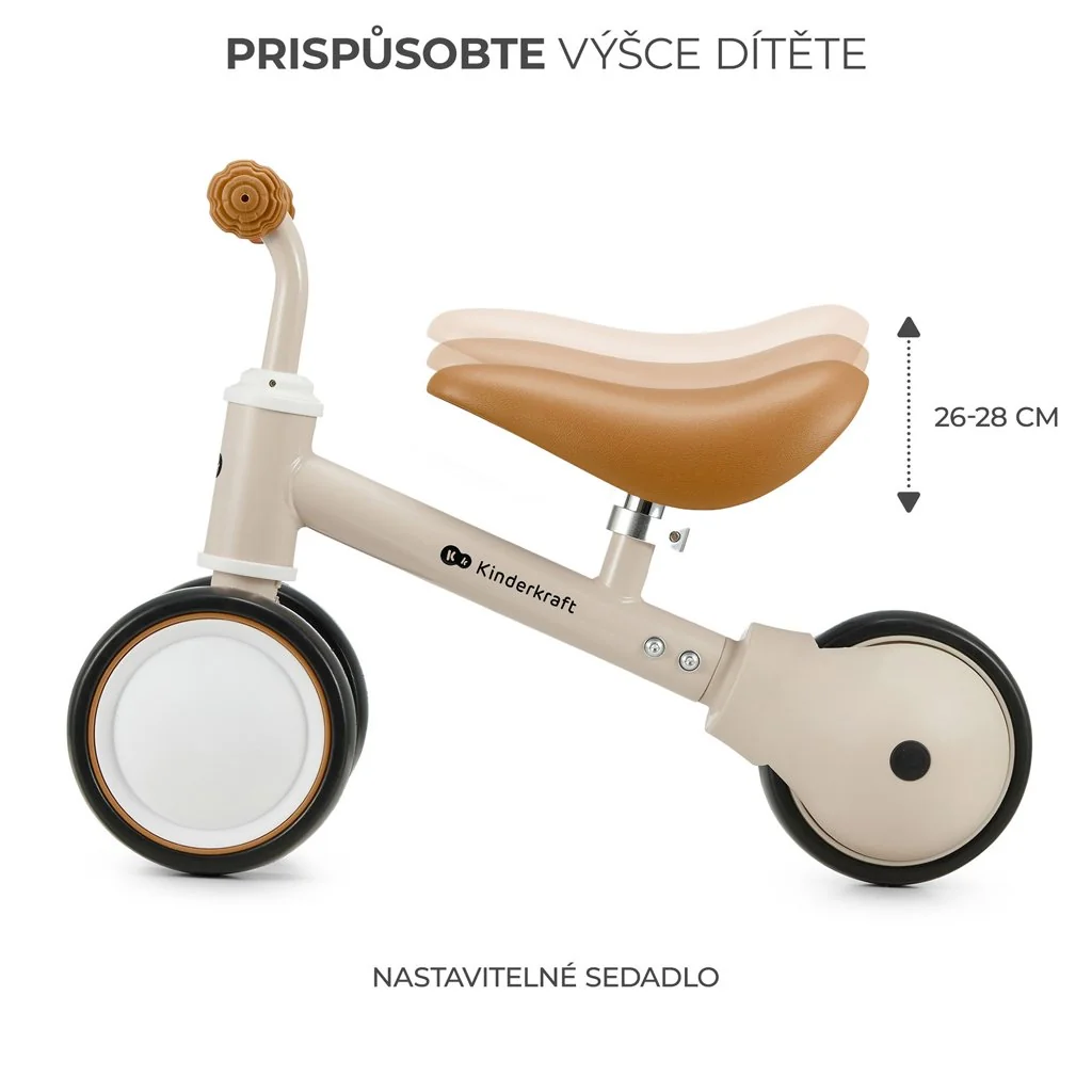 Odrážadlo Cutie Beige 