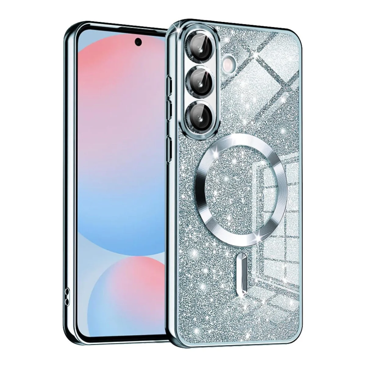 Luxury Glitter MagSafe puzdro pre Samsung Galaxy A56 5G