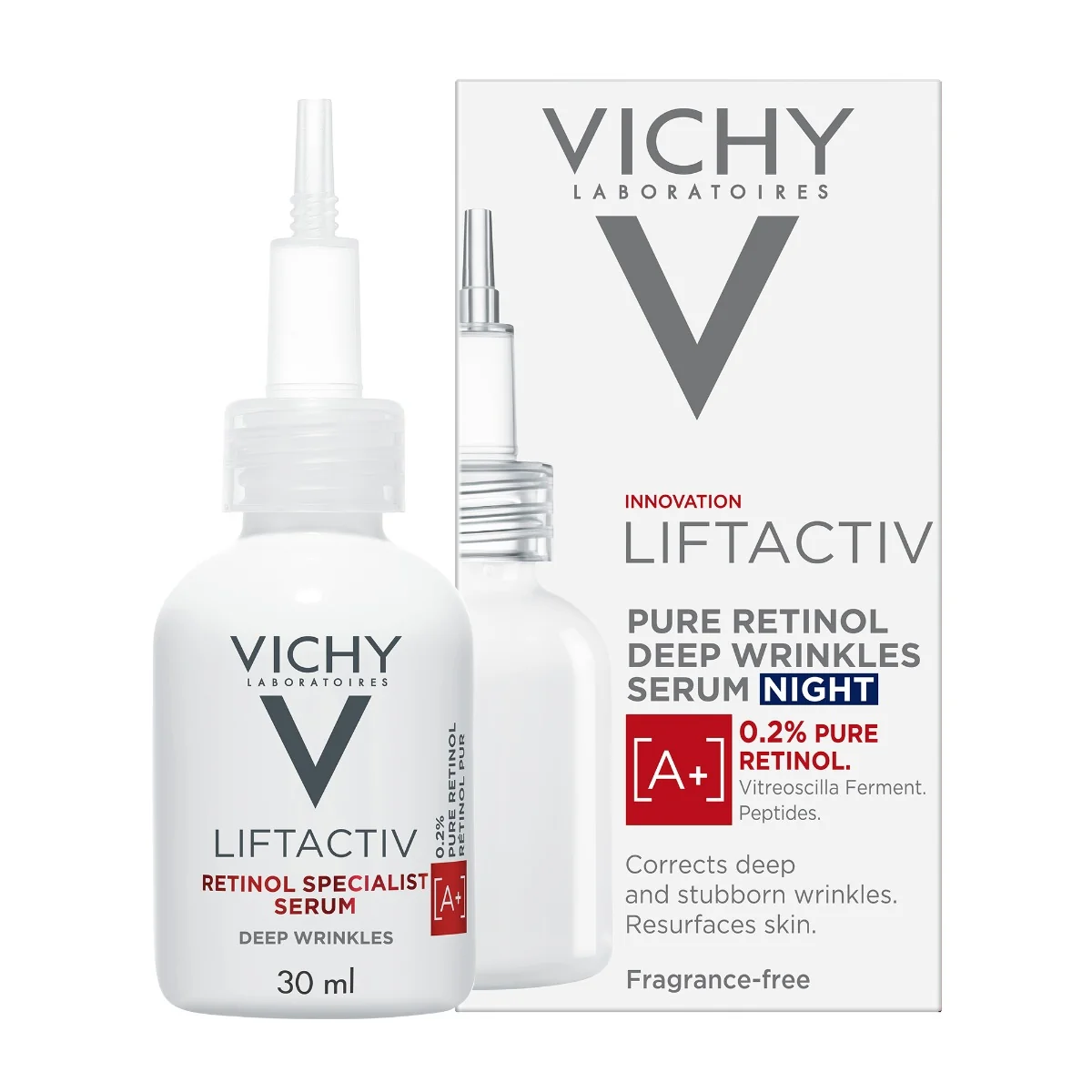 VICHY LIFTACTIV RETINOL SPECIALIST SERUM 1×30 ml, sérum proti starnutiu pleti