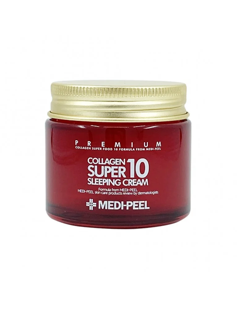 Medi-Peel Collagen Super10 Sleeping Cream 70 ml 1×70 ml, krém proti vráskam