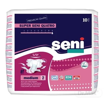 Seni SUPER QUATRO medium 2 1×10 ks, plienkové nohavičky