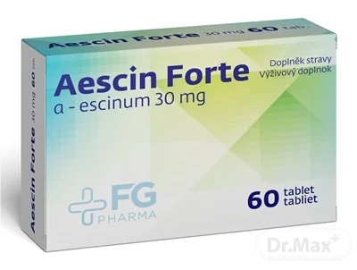 Aescin Forte 30 mg - FG Pharma 1×60 tbl, výživový doplnok