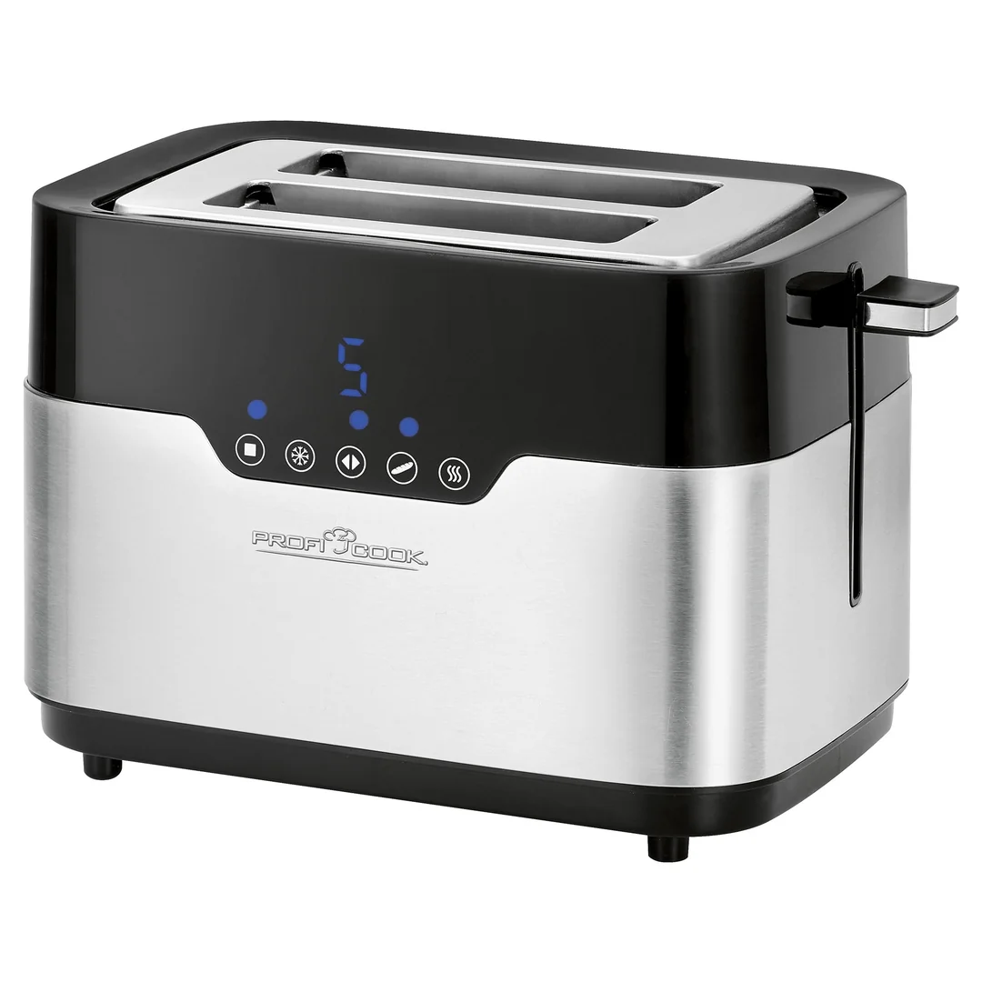 ProfiCook TA 1170 digitálny hriankovač z nerezovej ocele, 920 W 