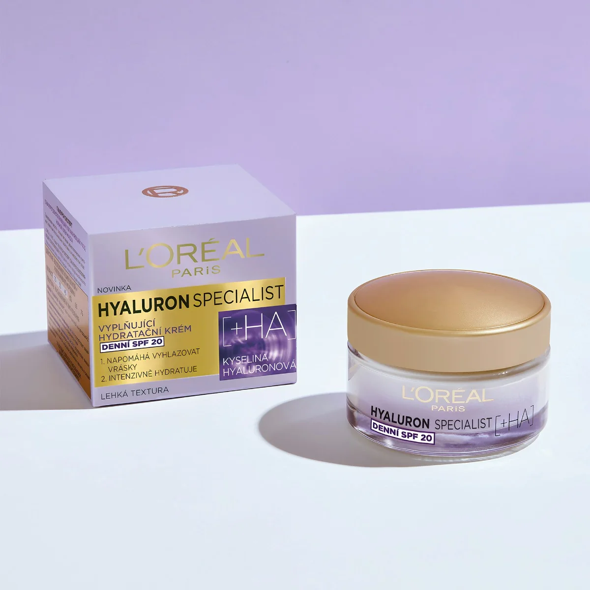 L´OREAL HYALURON SPECIALIST DENNÝ SPF 20 1×50 ml, hydratačný krém