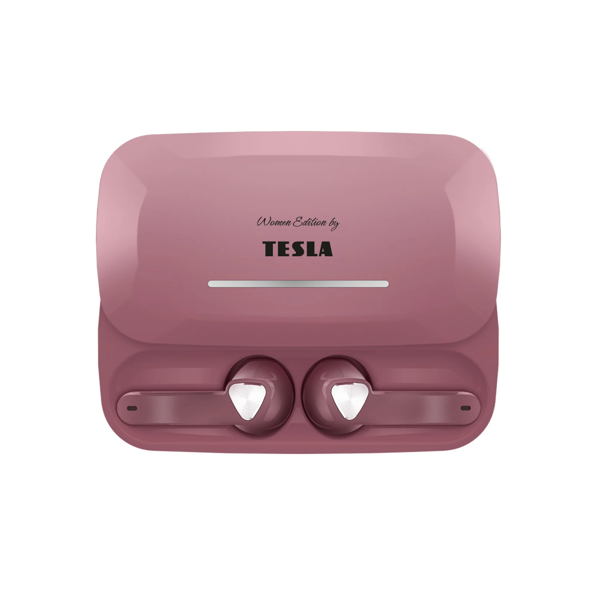 TESLA Sound EB20 Bezdrôtové Bluetooth slúchadlá - Perl pink 1×1 ks, slúchadlá