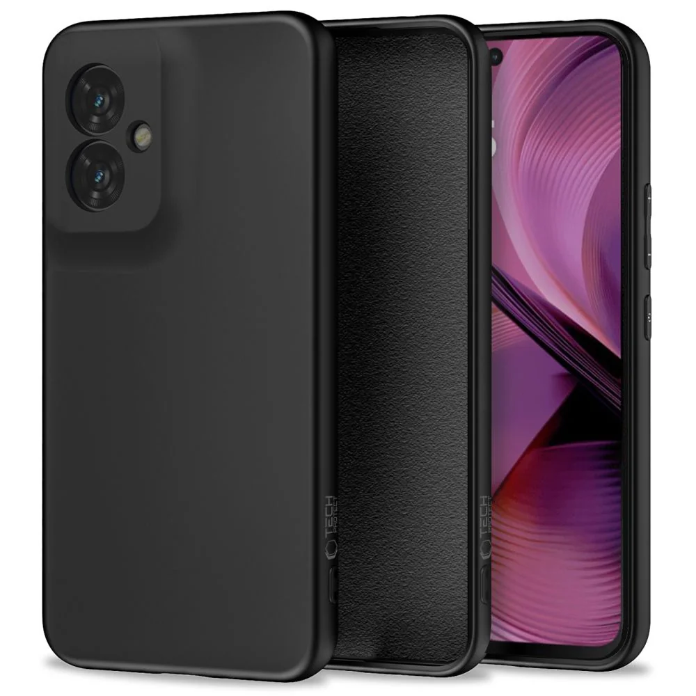 Tech-Protect Icon kryt na Motorola Moto G55 5G, čierny