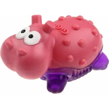 Gigwi Suppa Puppa hroch rúžovofialový  1×1 ks, hračka pre psy