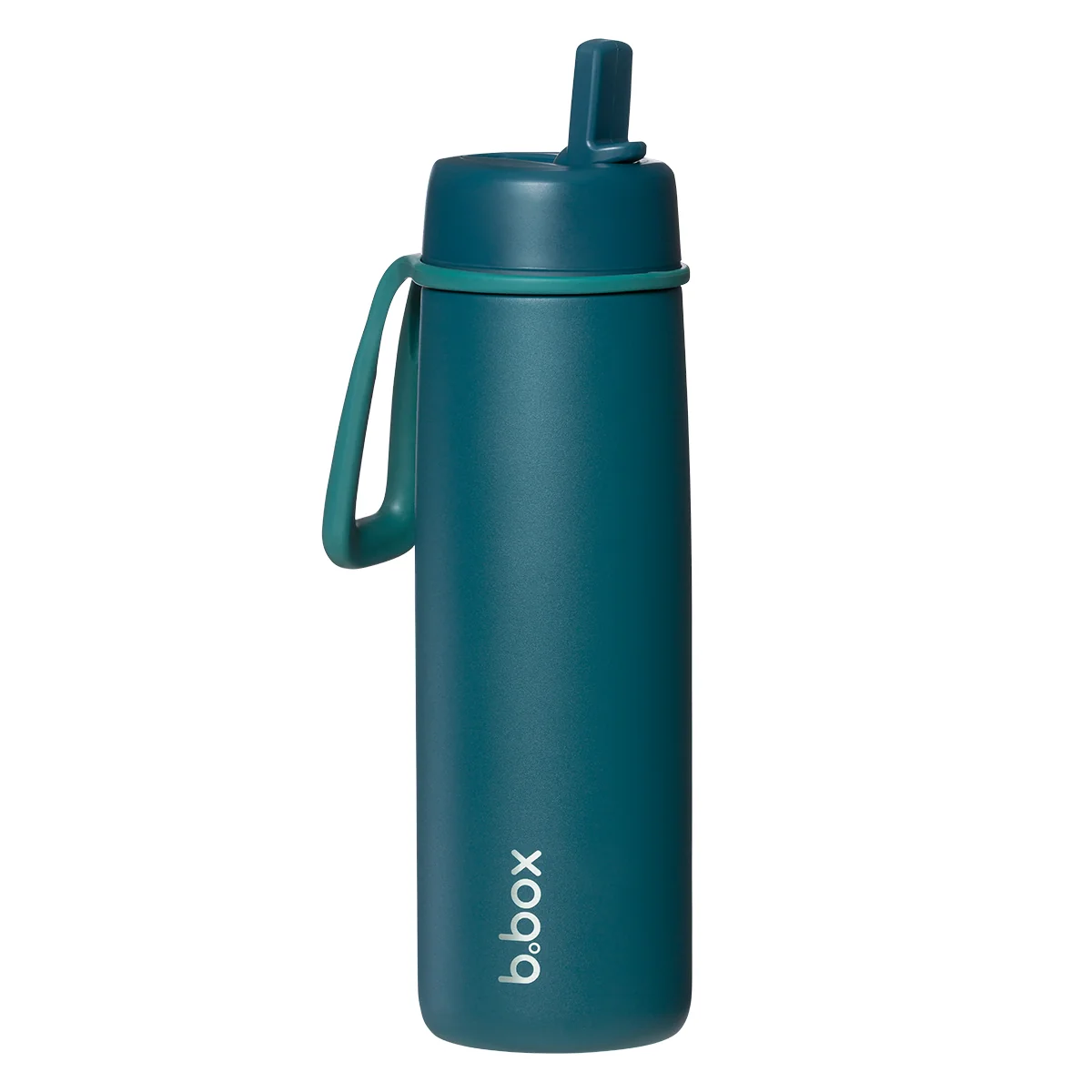 Nerezová termofľaša so slamkou 690 ml sea glass