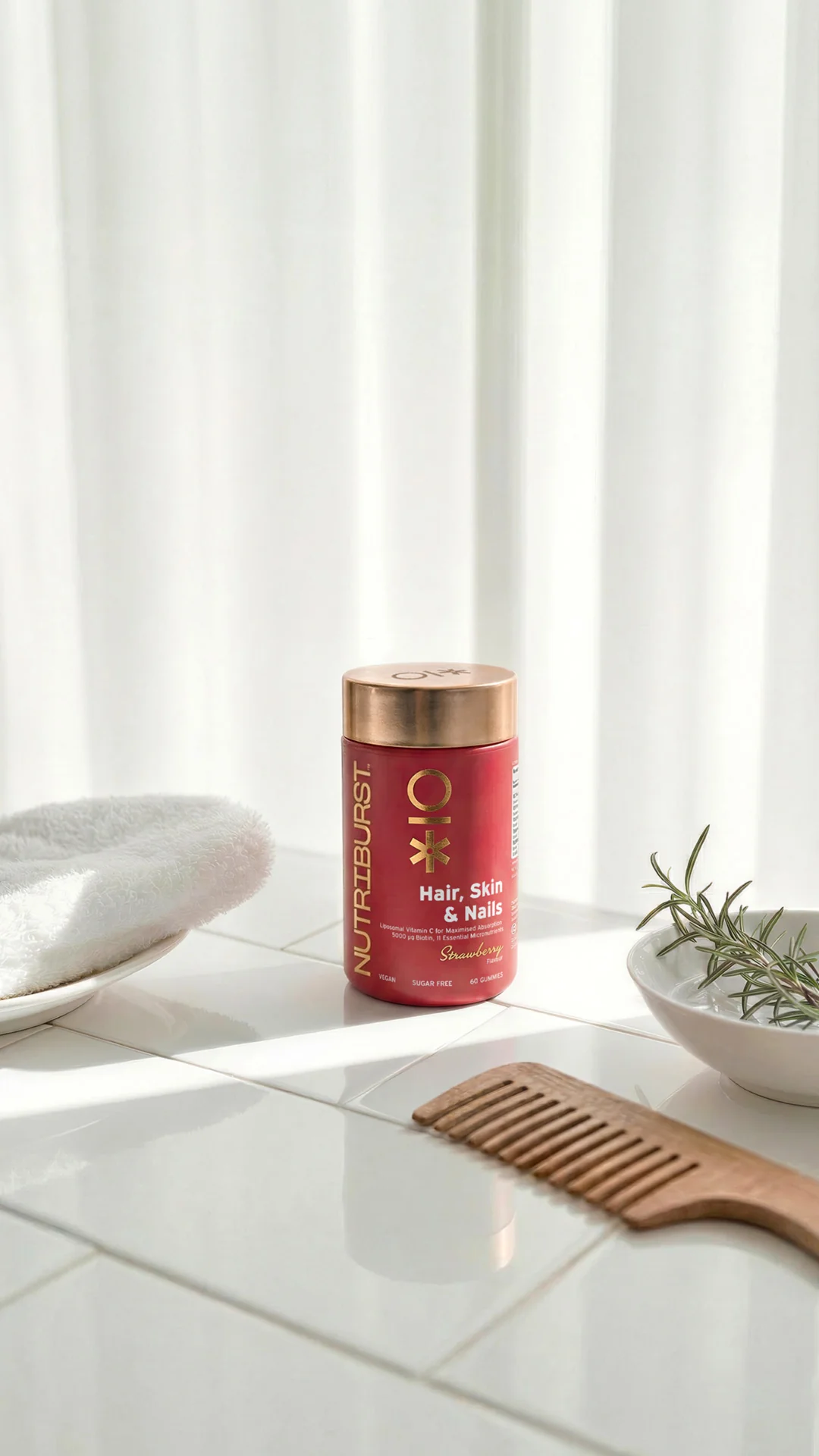 Nutriburst Premium Hair Skin Nails gummies 60 ks