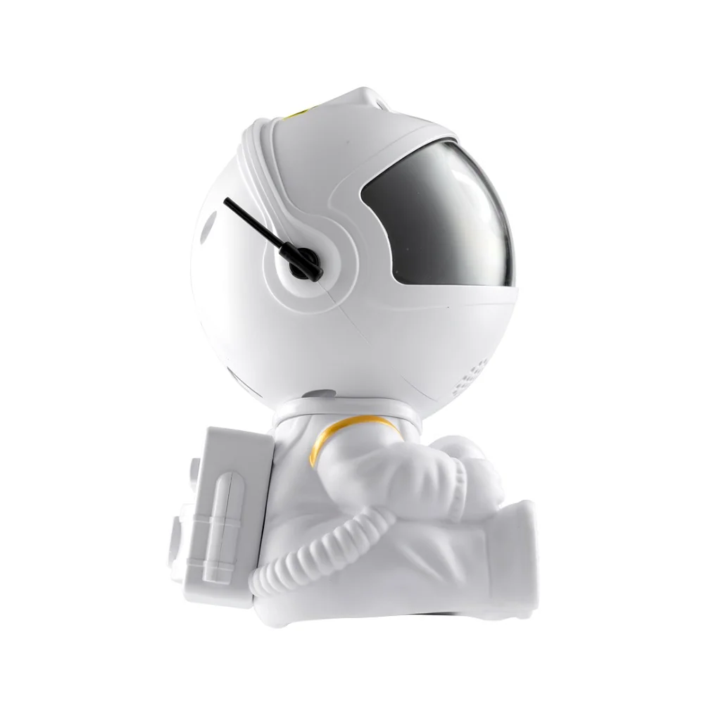 MG CF4 Astronaut projektor nočnej oblohy, biely