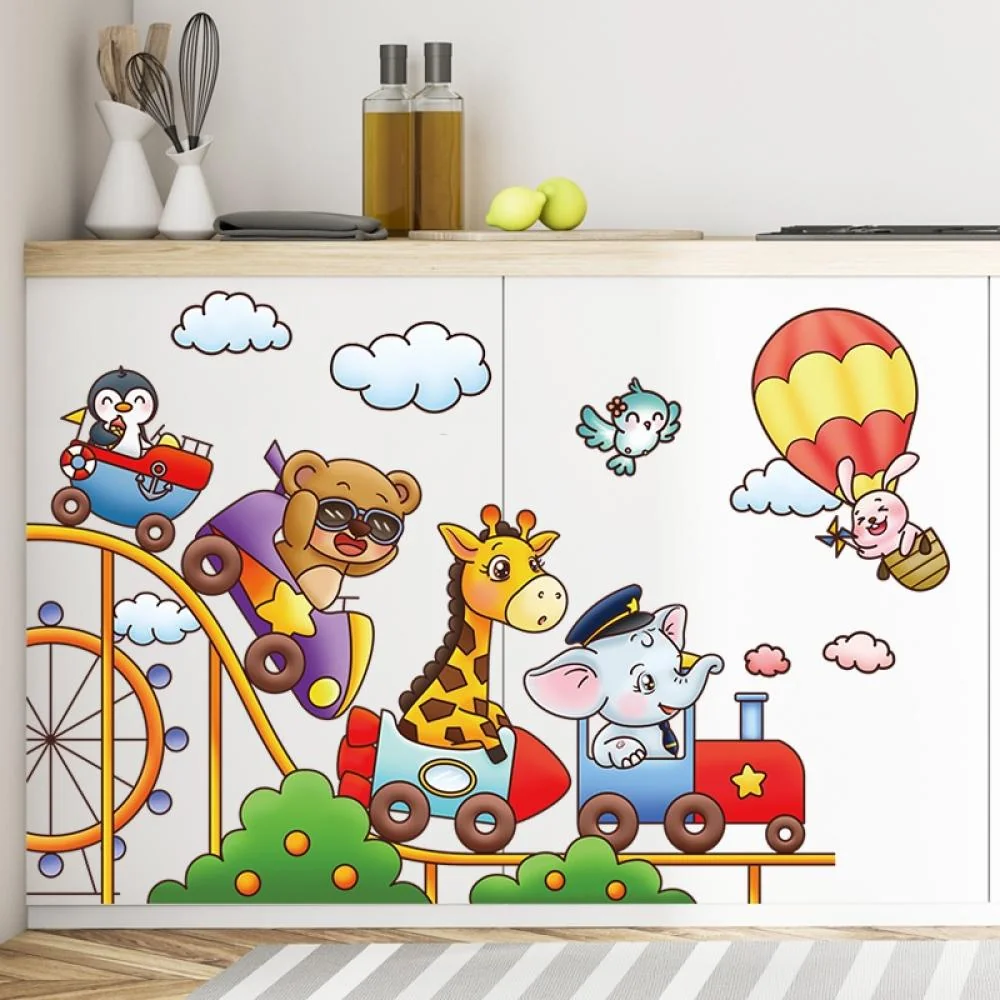 Samolepka na stenu/Tapeta Zvieratká