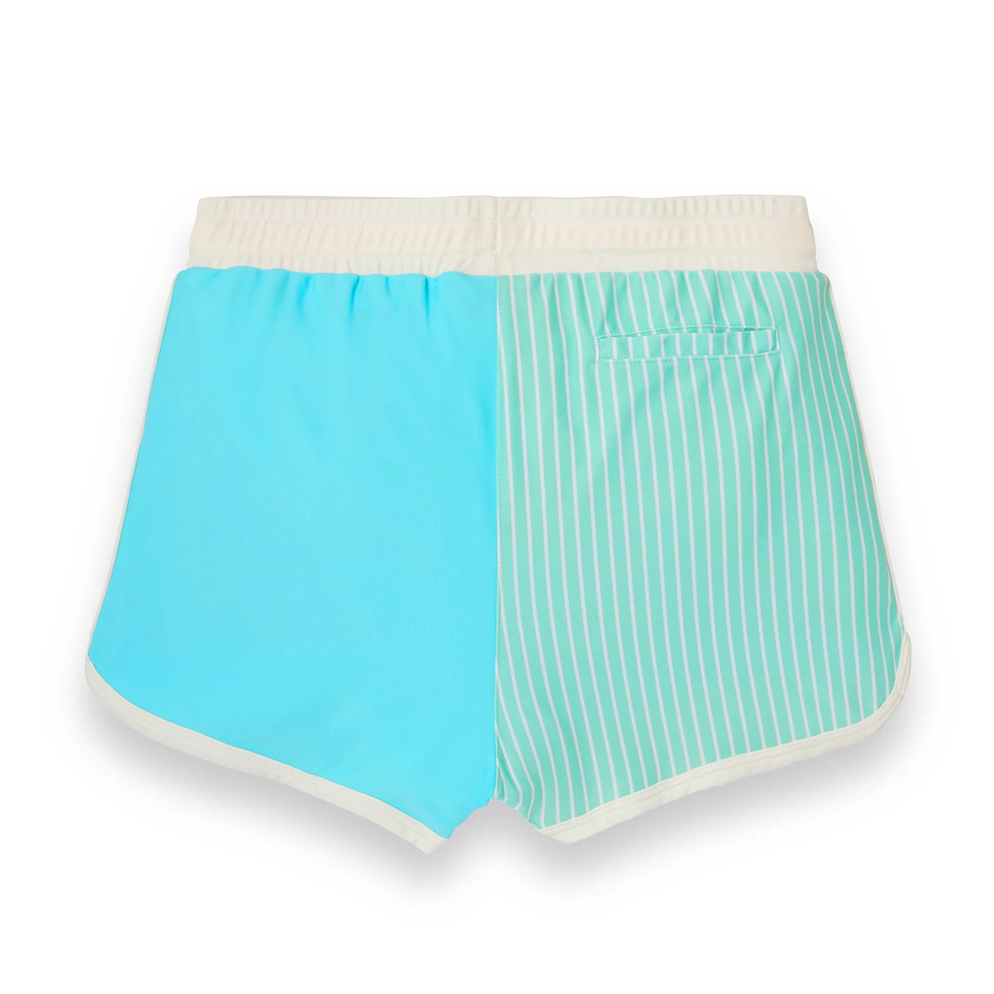KiETLA ICONIK plavky s UV ochranou - šortky - Blue Stripes 4-6 rokov