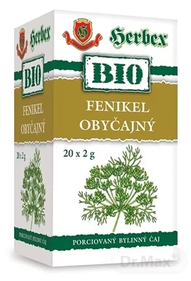 HERBEX FENIKEL OBYČAJNÝ 2×20 g, bylinný čaj (40 g)