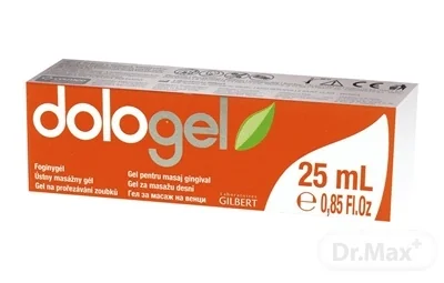 dologel 1×25 ml, ústny masážny gél