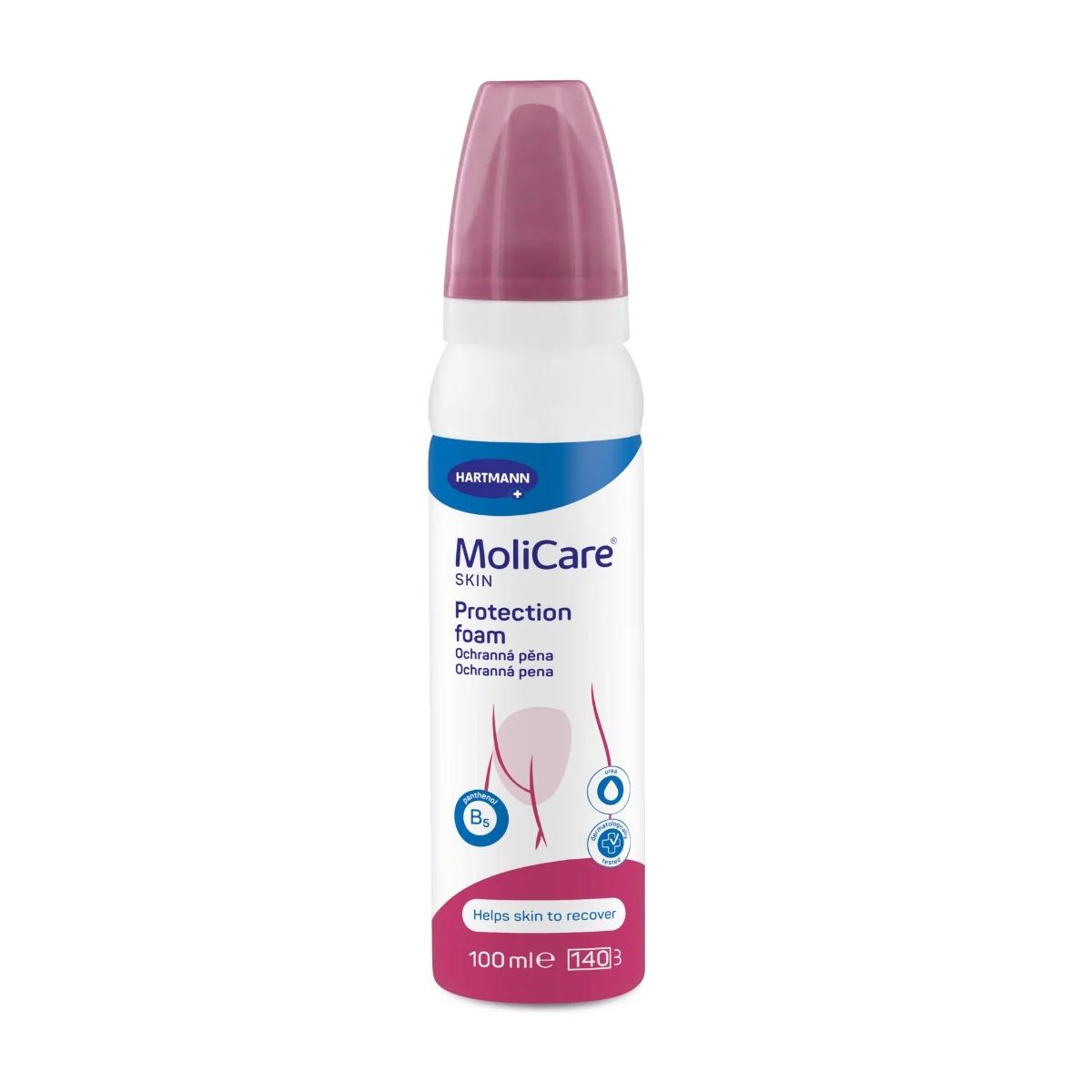 MoliCare SKIN Ochranná pena na pokožku (fialová rada) 1x100 ml