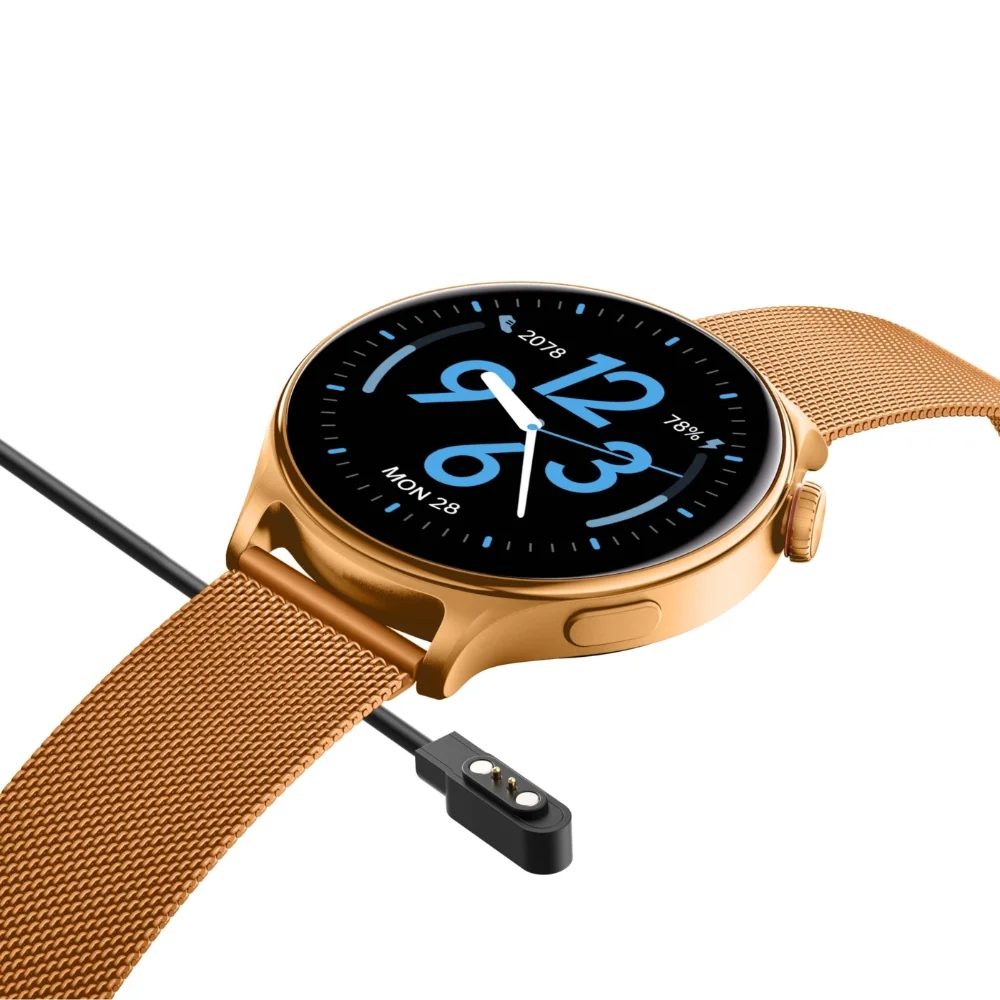 NEOGO Watch GTR2 smart hodinky, zlaté