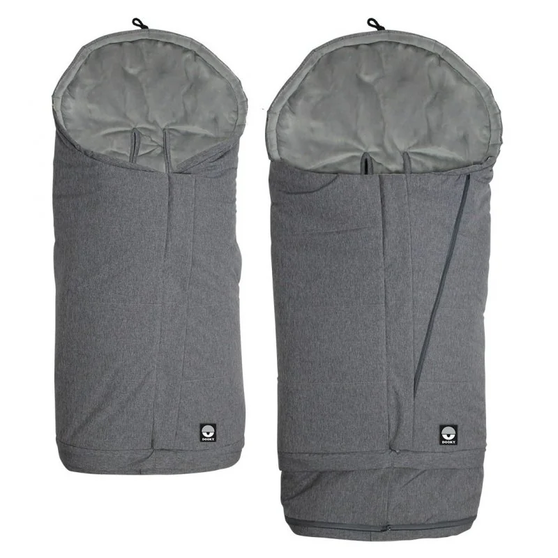 Dooky footmuff veľ. S/L 2v1 Grey Melange