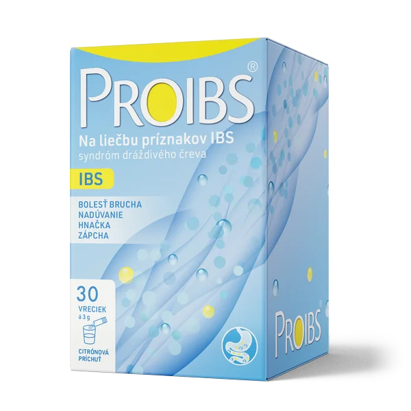Proibs vrecká, citrónová príchuť 1×30 ks, zdravotnícka pomôcka