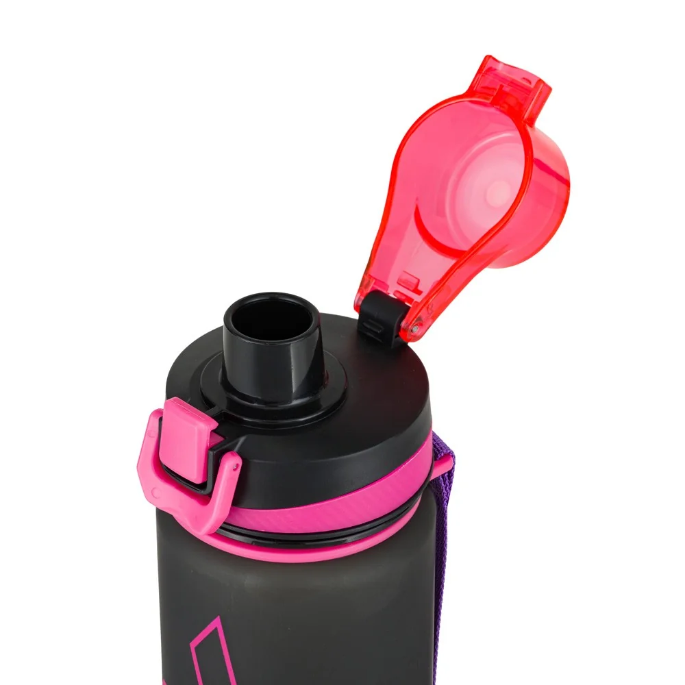 OXY LiFE - fľaša na pitie Black Pink 1000 ml