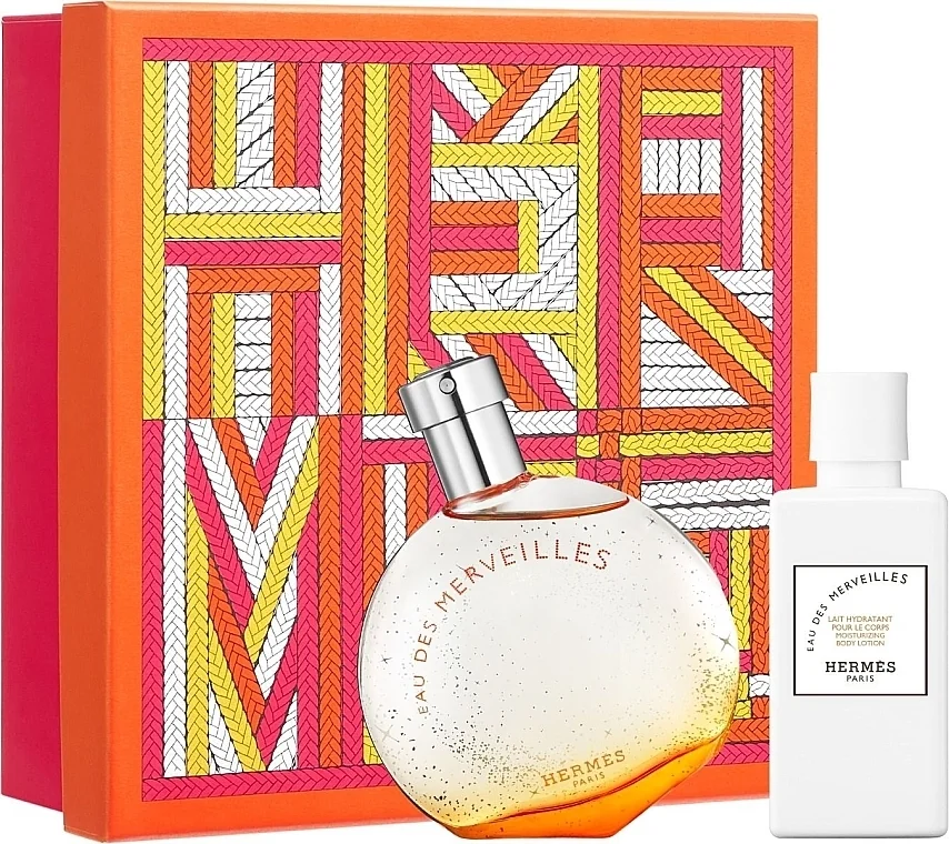 Hermes Eau Des Merveilles Edt 50ml+Lot 40ml+Edt 1×1 ks
