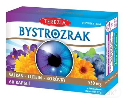TEREZIA BYSTROZRAK 1×60 cps, výživový doplnok