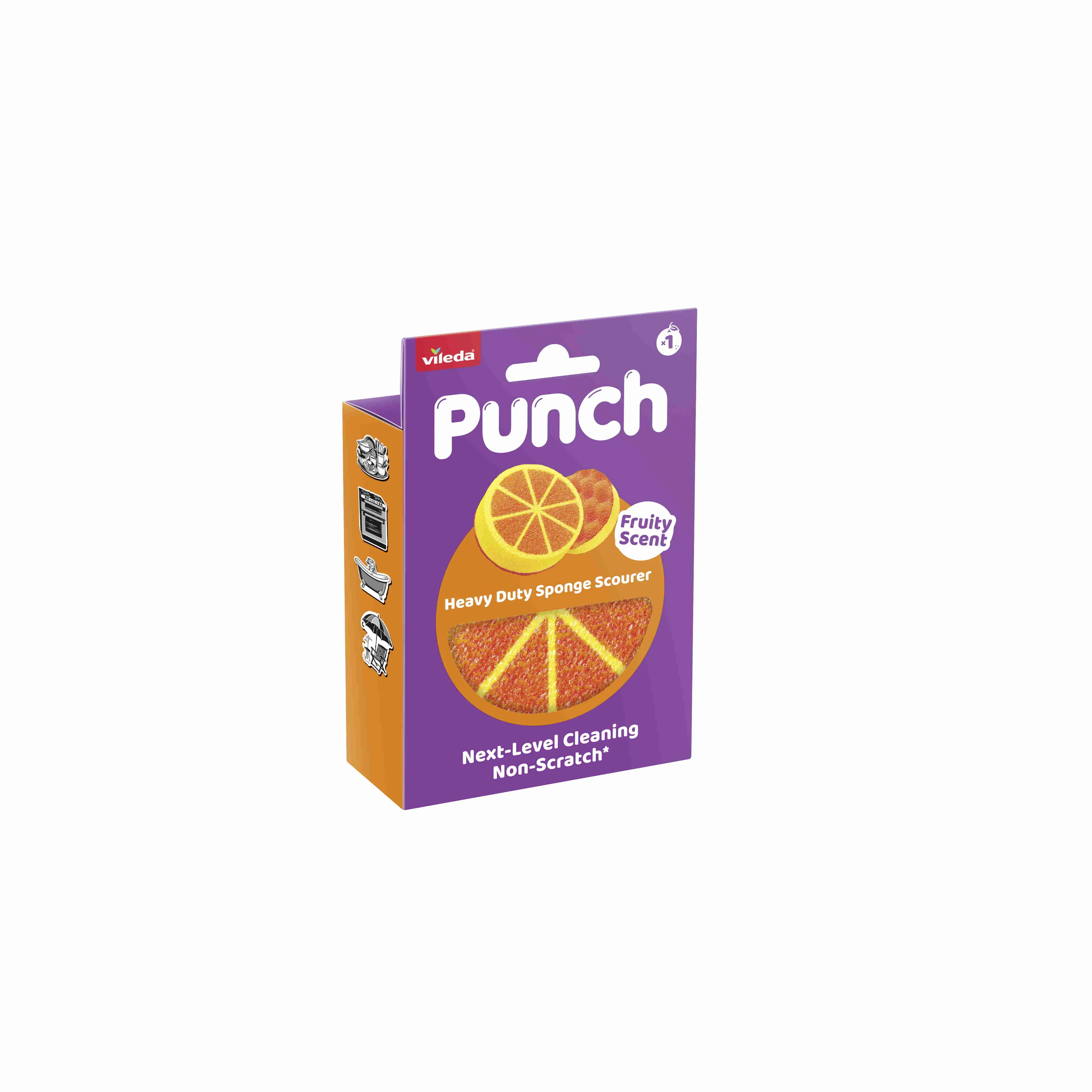 Vileda Punch orange hubka 1 ks
