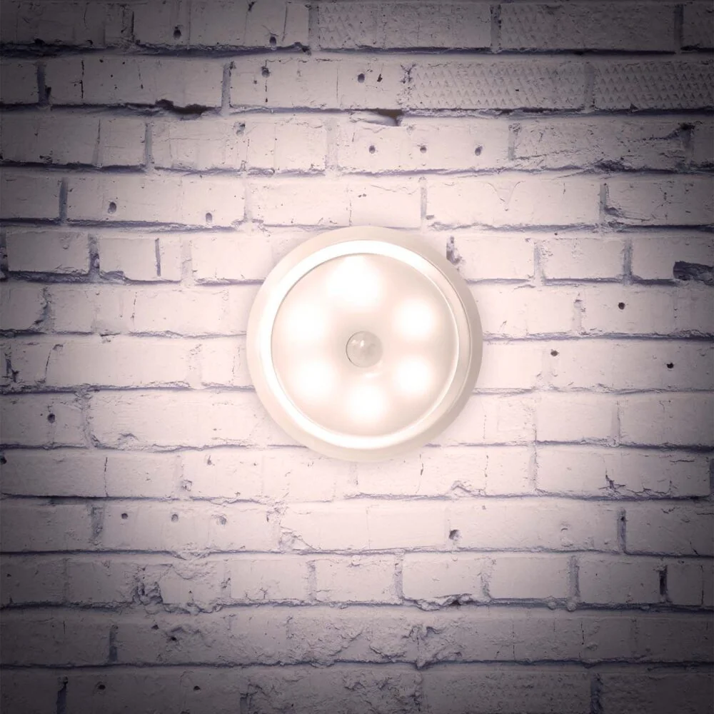 MG LL500 LED bezdrôtová nočná lampa so snímačom pohybu, biela