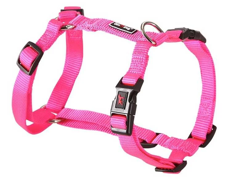 Gimborn Postroj Nylon H 3,8×80-110cm Ružový 1×1 ks, vodítko