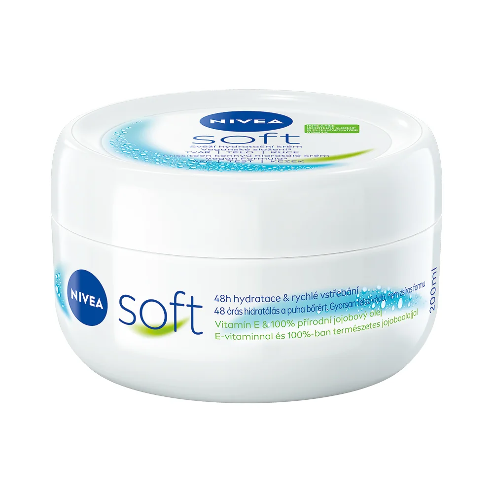 NIVEA SOFT KRÉM DÓZA 1×200 ml, krém