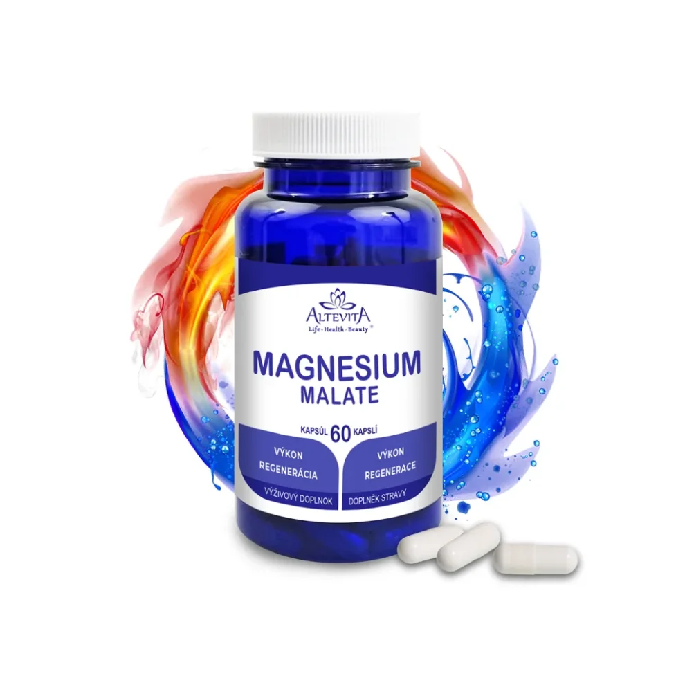Magnesium Malate 2 x 60 kapsúl