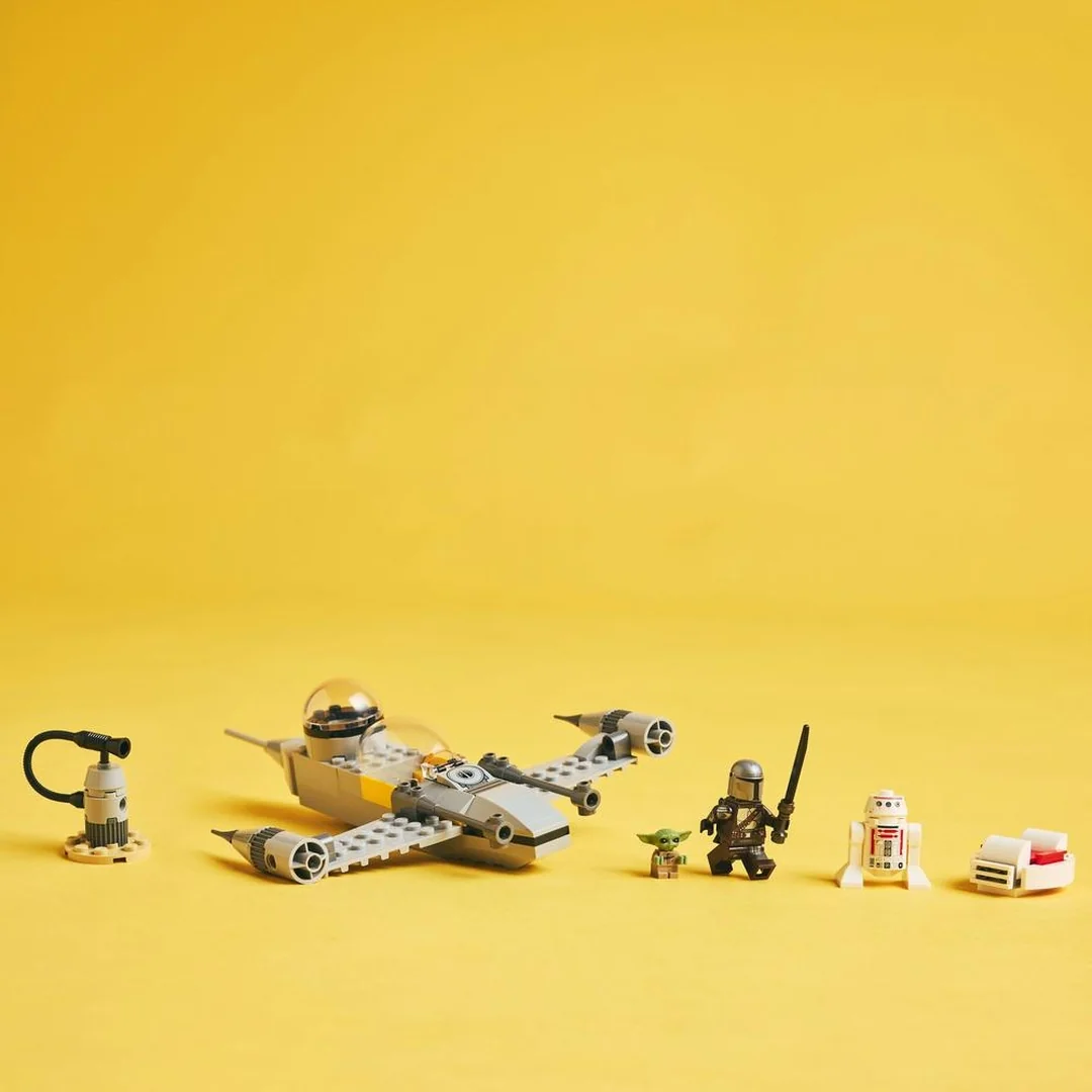 LEGO® Star Wars™ 75410 Mando, Grogu a stíhačka N-1 Starfighter™