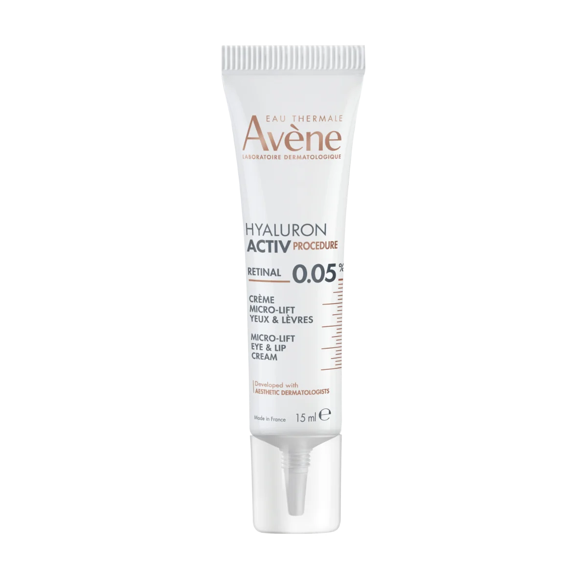 Avène HYALURON ACTIV PROCEDURE Mikro-liftingový krém na oči a pery s retinalom 0,05 % 15 ml