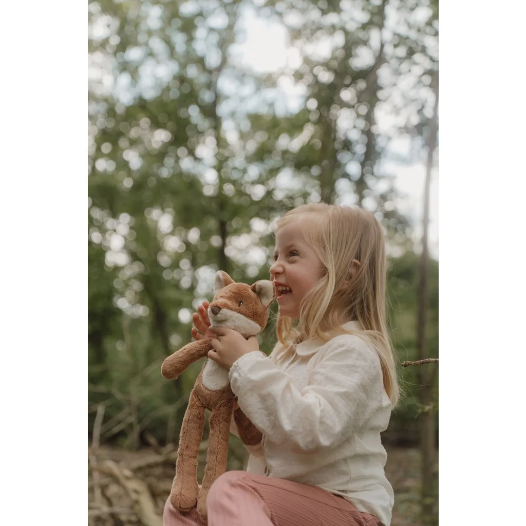 Hračka plyšová líška s dlhými nohami Forest friends