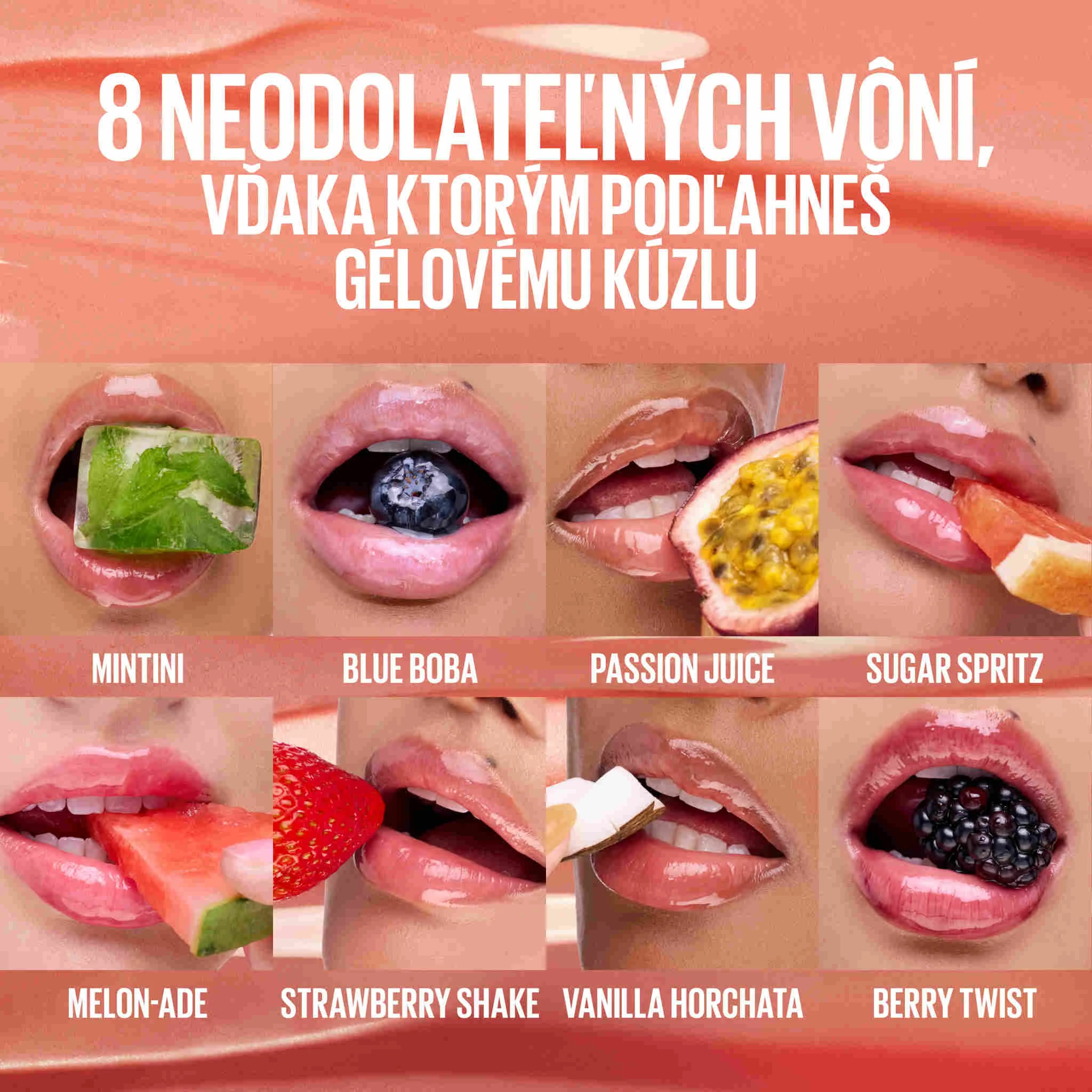 MAYBELLINE NY LIFTER GEL OLEJOVÝ GÉL NA PERY 006 STRAWBERRY SHAKE 6,6 ml