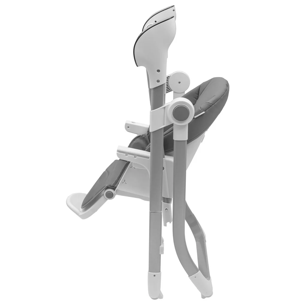 Detská jedálenská stolička 2v1 pre deti SMART New Baby grey ,
