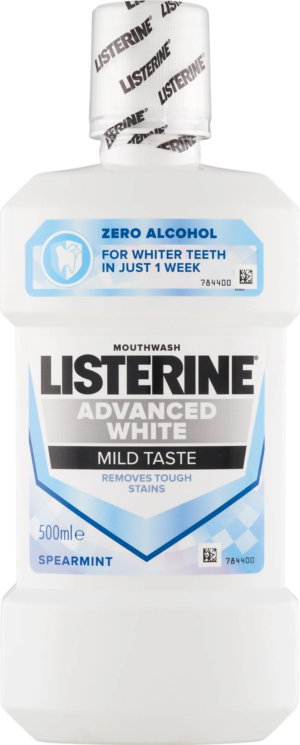 LISTERINE ADVANCED WHITE MILD TASTE 1×500 ml, ústna voda