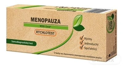 VITAMIN STATION Rychlotest Menopauza 1×2 ks, samotest hormónu v moči.
