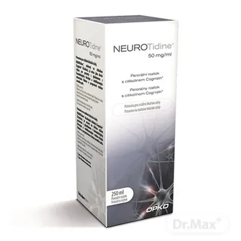 NEUROTidine 50 mg/ml 1×250 ml, výživový doplnok