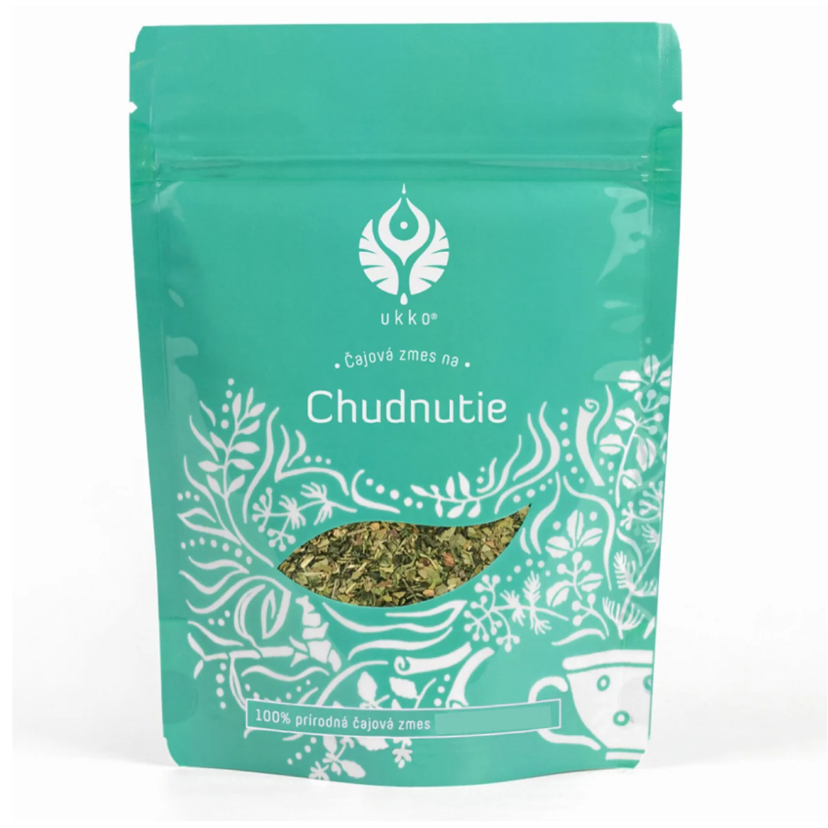 Čajová zmes na chudnutie,1x150g, dávka na 1 mesiac 1x150g, dávka na 1 mesiac