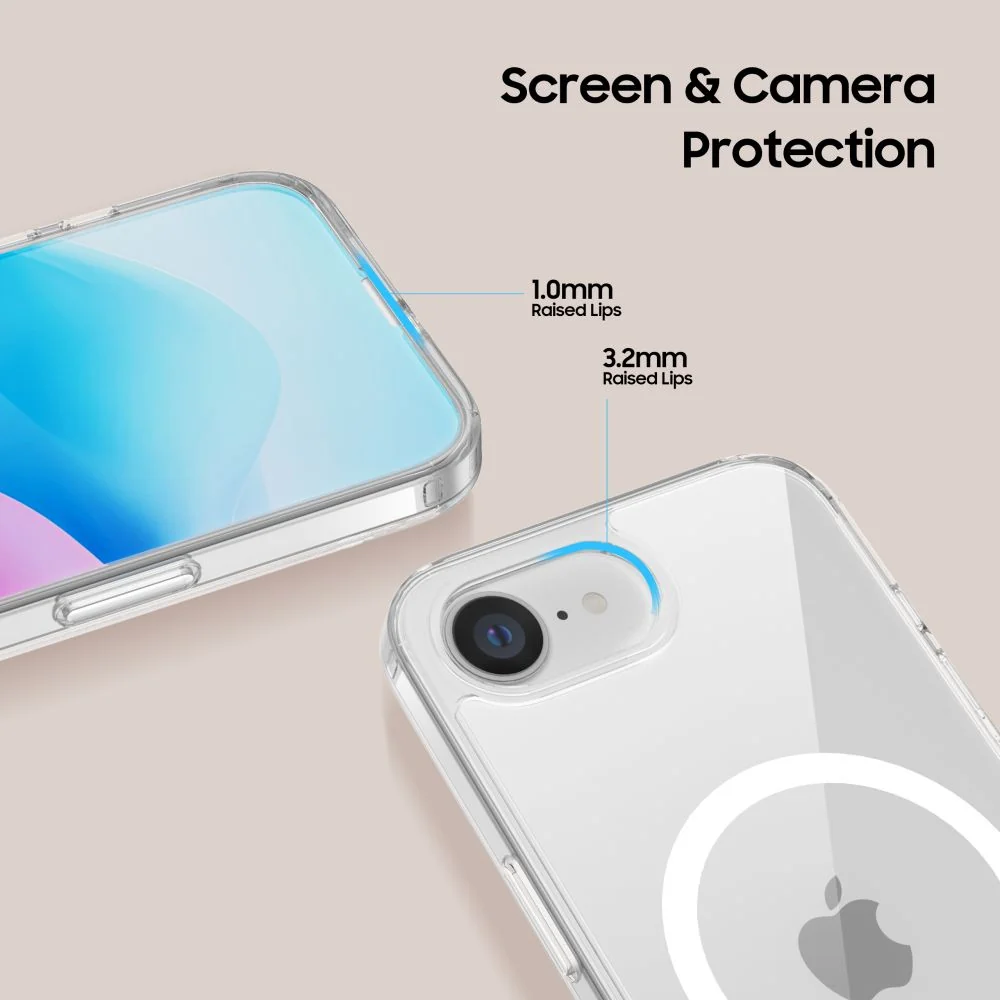 Tech-Protect FlexAir Hybrid MagSafe kryt na iPhone 16e, priesvitný