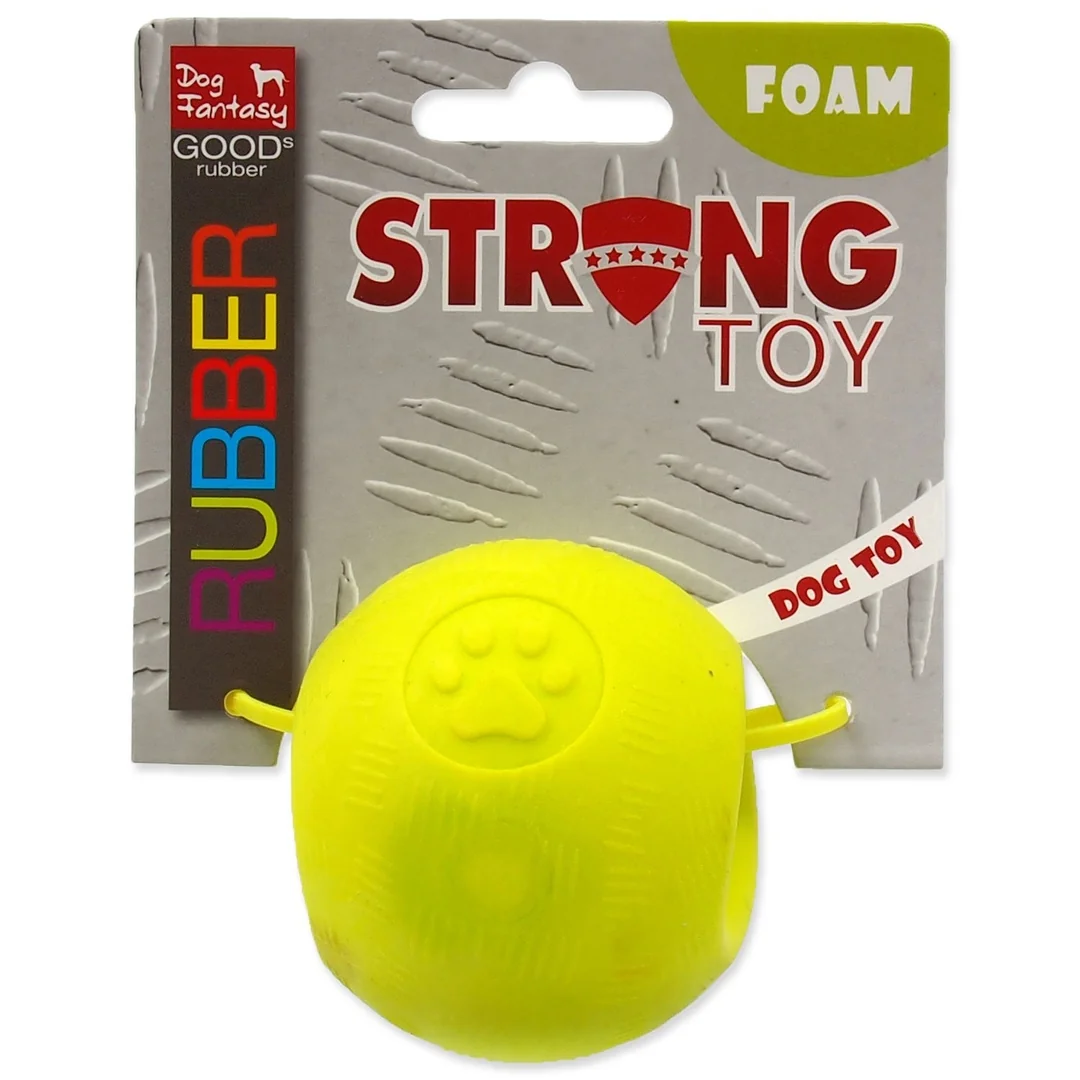 Hračka Dog Fantasy STRONG FOAMED lopta guma 6,3cm