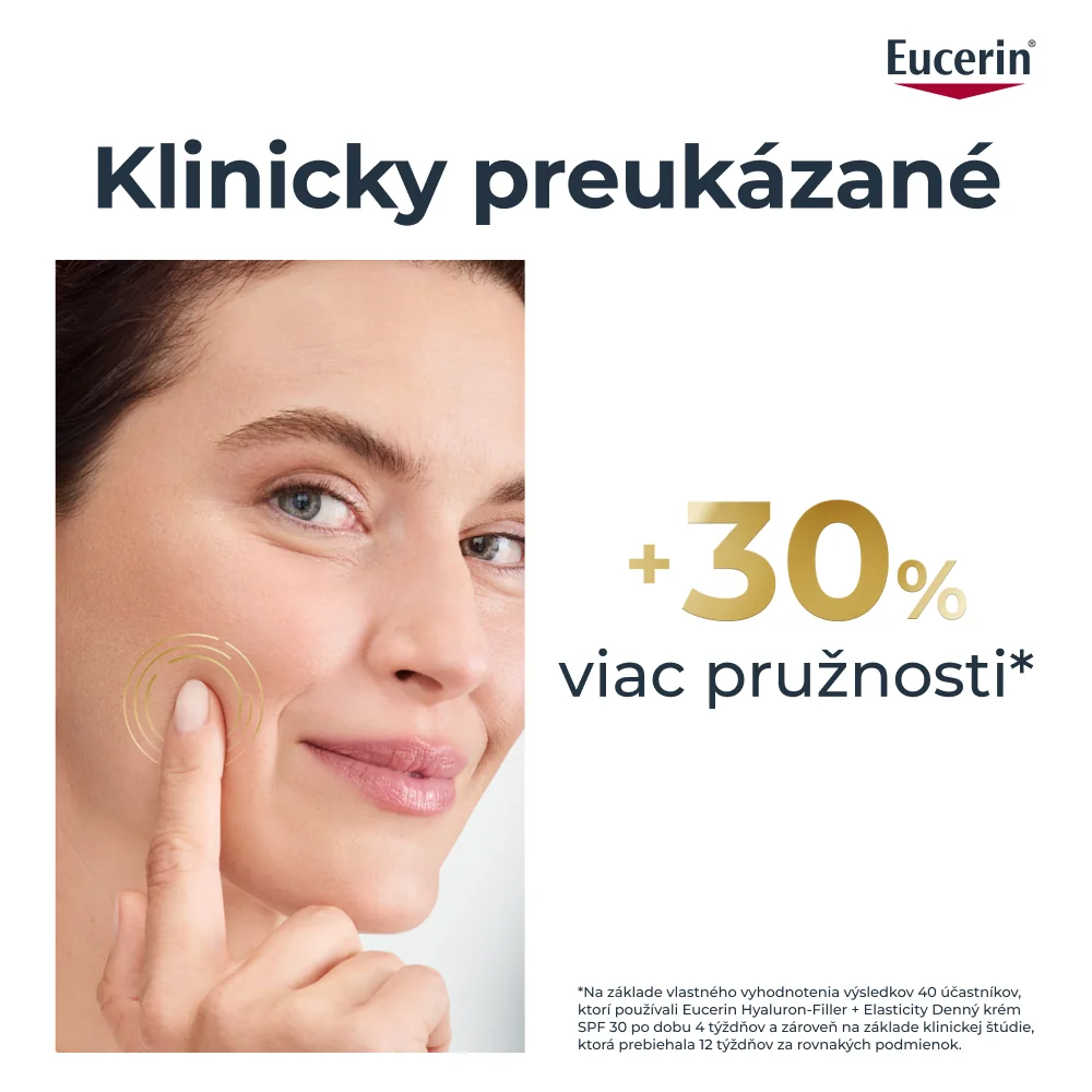 Eucerin HYALURON-FILLER + ELASTICITY Denný krém SPF 30 1×50 ml, denný krém, anti-age,