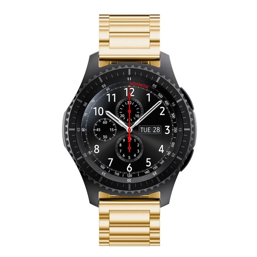 BStrap Stainless Steel remienok na Huawei Watch GT/GT2 46mm gold