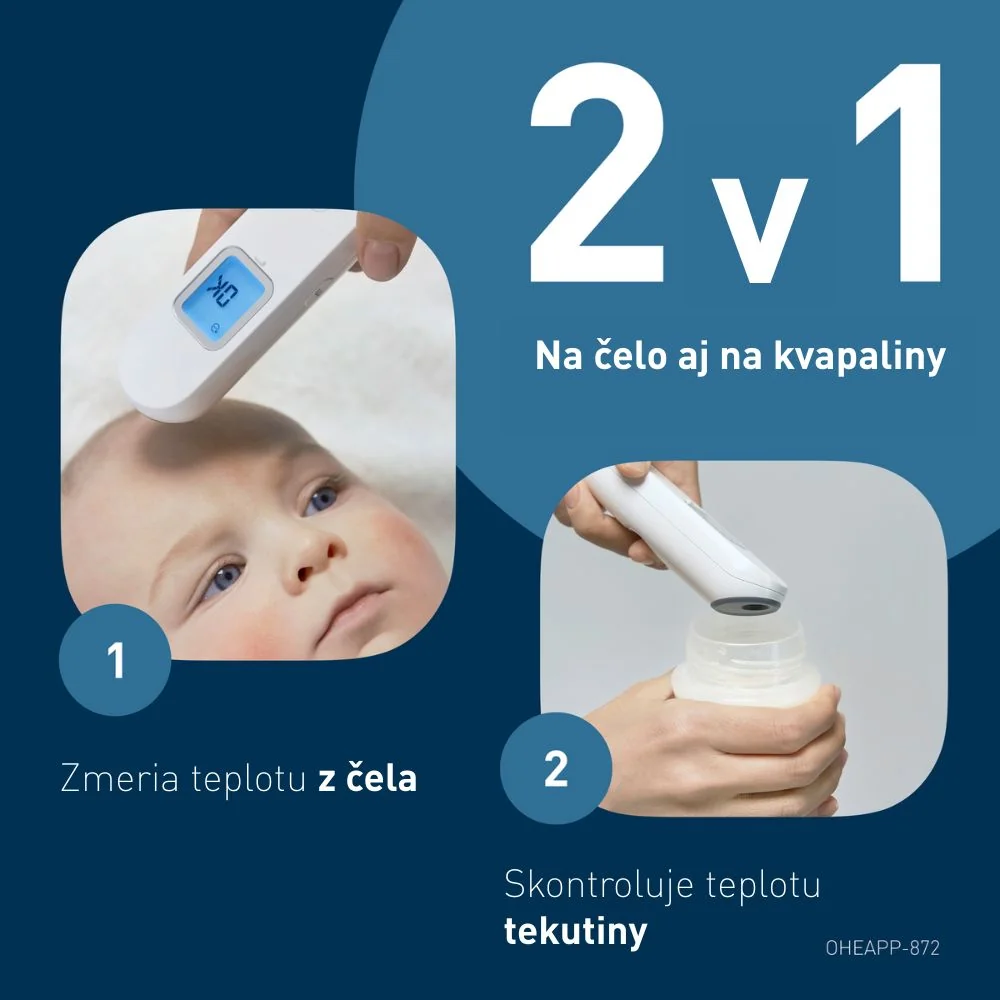 Teplomer čelový OMRON Gentle Temp 730 1 ks