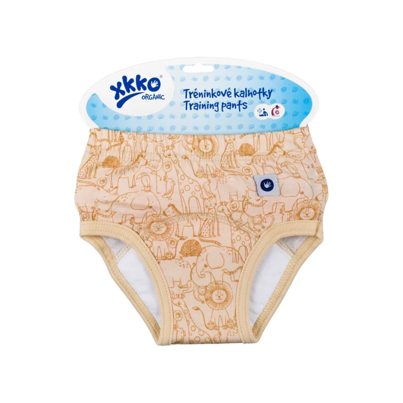 XKKO Organic Tréningové nohavičky - Safari Honey Mustard, Veľkosť M ORGTP0902